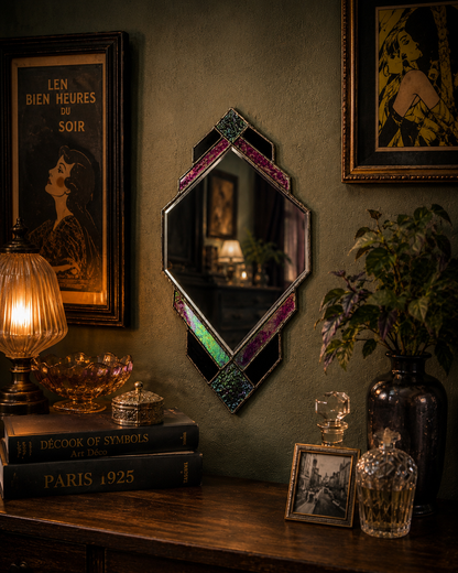 Stained Glass Mirror