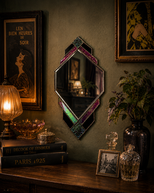 Stained Glass Mirror