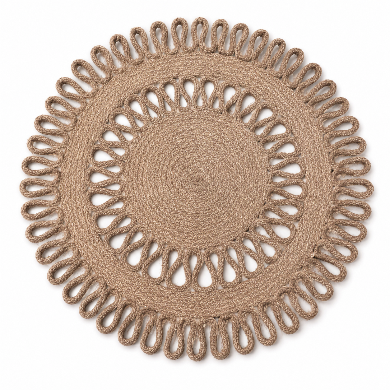 Round Rope Accent Mat / Trivet