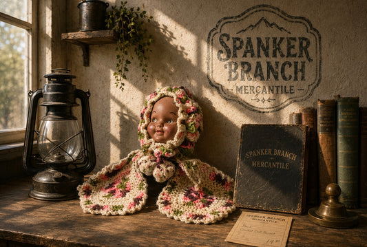 Crocheted Pot Holder Doll