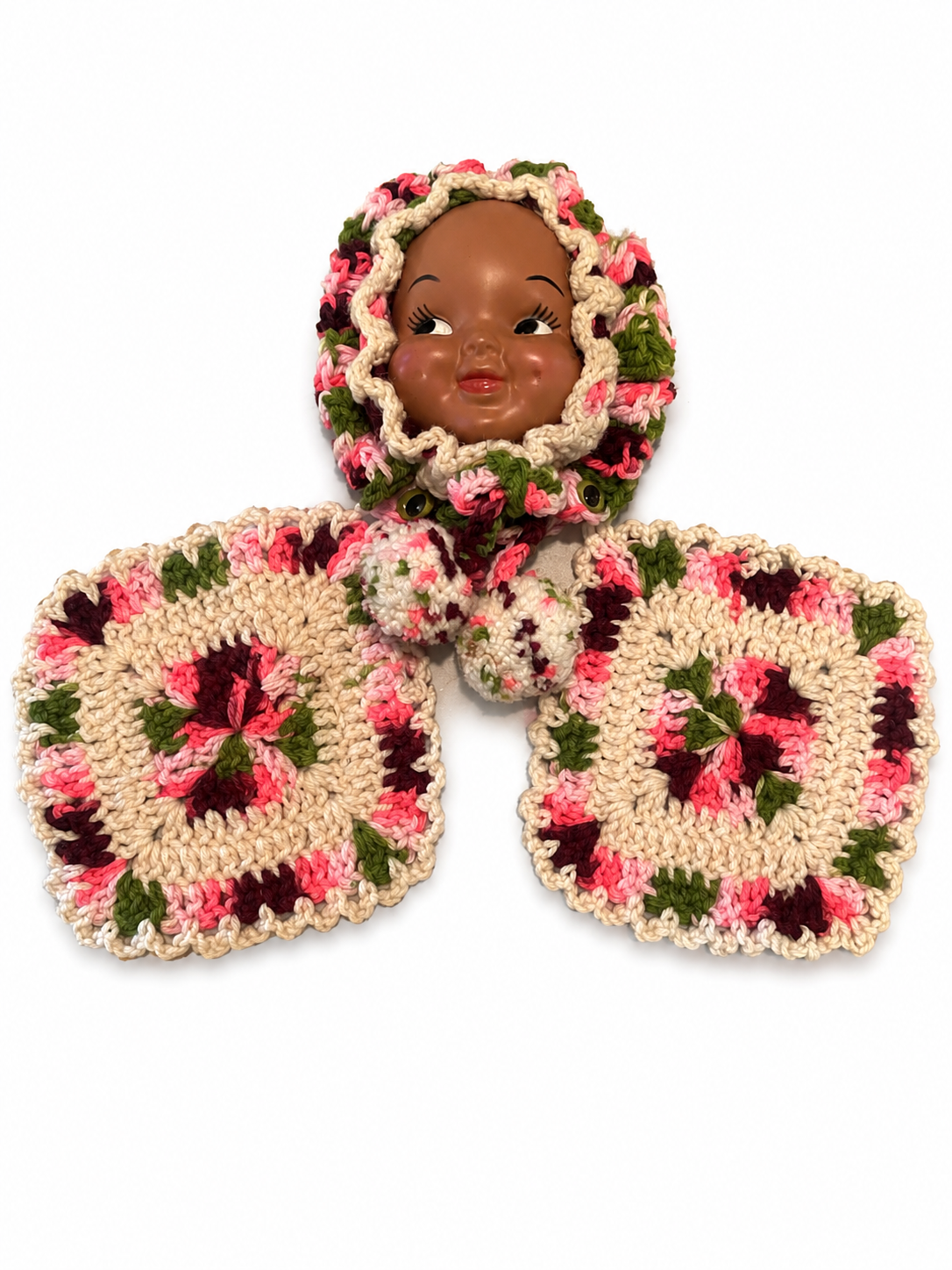Crocheted Pot Holder Doll