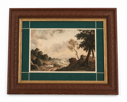 Framed Roaming Wagon Print