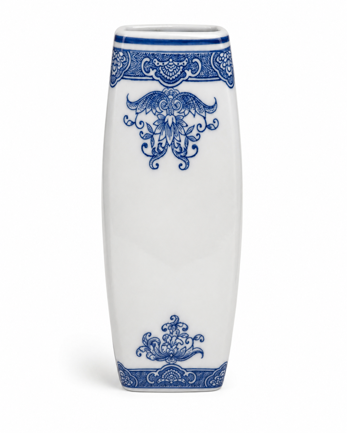 Blue & White Ceramic Vase